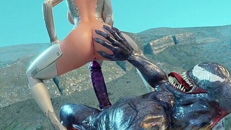 Busty 3d Teen Girl Gets Fucked In Alien Planet