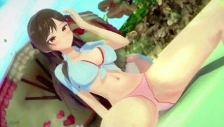 RENT A GIRLFRIEND MIZUHARA CHIZURU WANTS YOU TO FUCK HER HARD - HENTAI