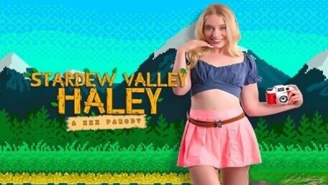 Kallie Taylor As STARDEW VALLEY HALEY Is Village Girl Addicted To Hard Dick