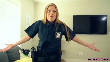 Britney Amber - My Stepmom Is A Cop!